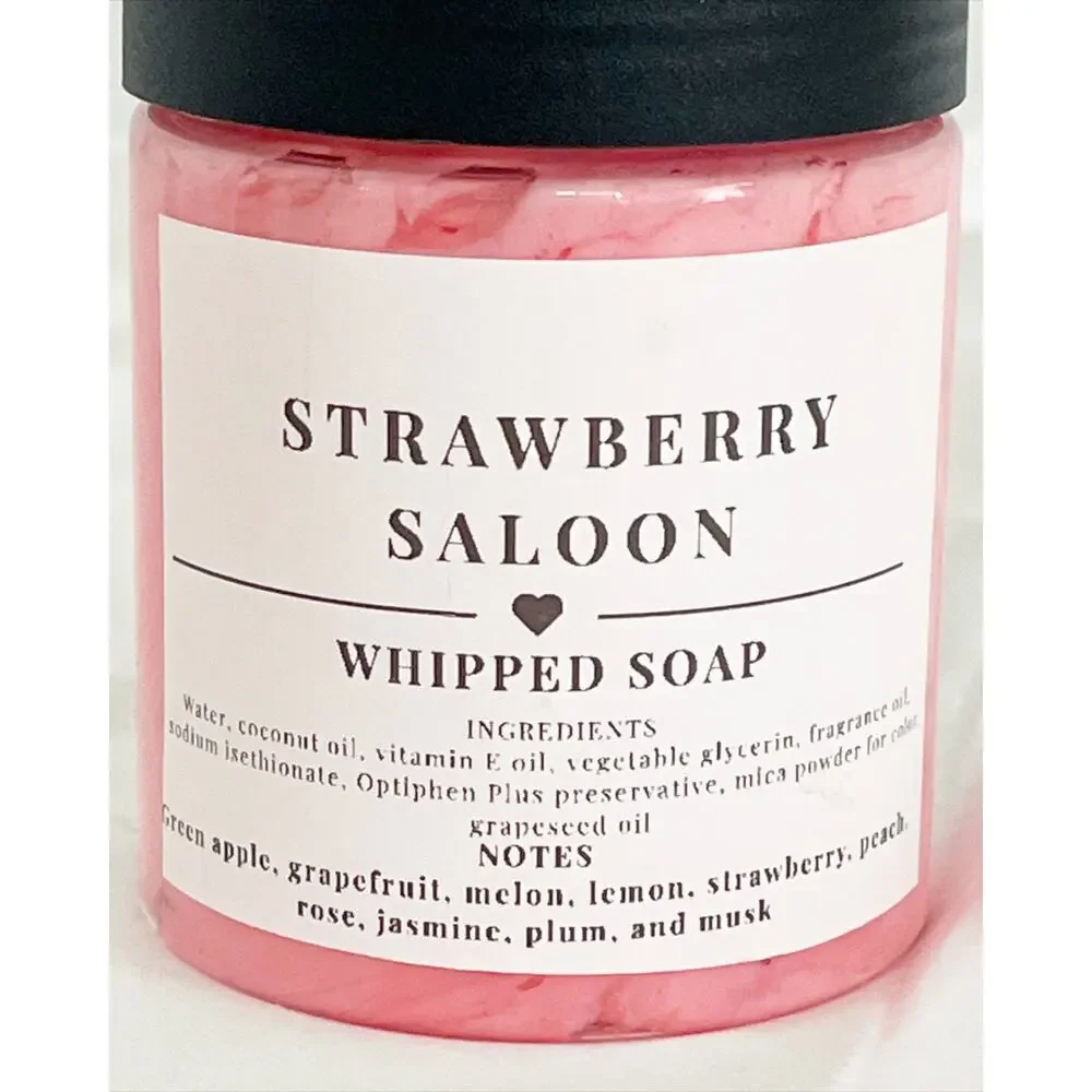 WHIPPED SOAP Handcrafted Whipped Soap and Sugar Scrub